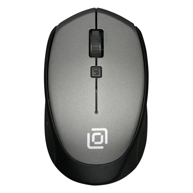 Мышь Oklick 488MW (черный/серый)